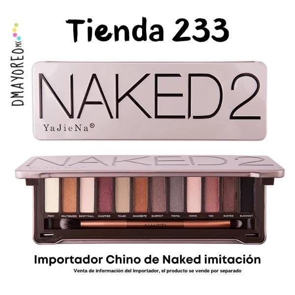Tienda 233: Importador Chino de maquillaje naked 1 maquillaje naked