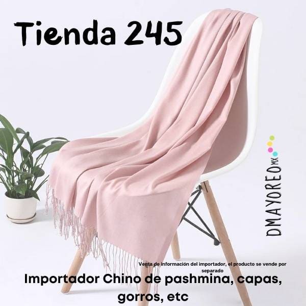 Tienda 245: Importador Chino de pashminas 1 Importador chino de pashminas