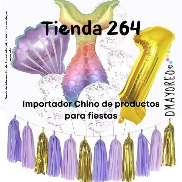 Tienda 264: Importador chino de globos de cumpleaños 1 globos de cumpleaños