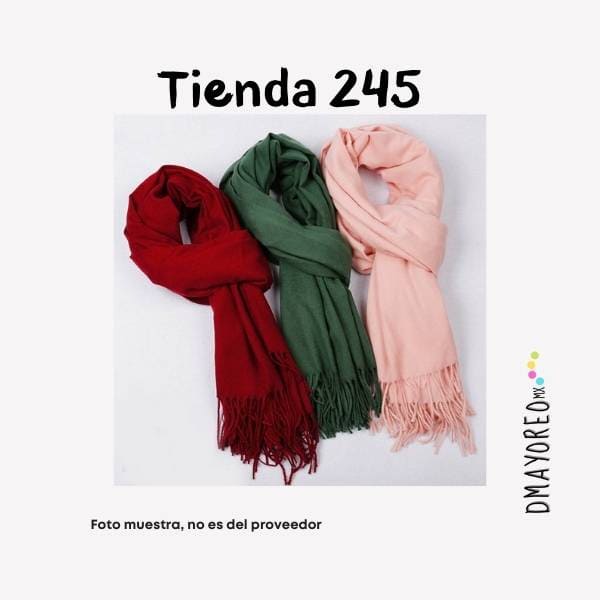 pashminas por mayoreo
