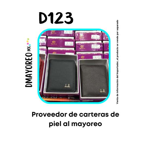 carteras piel
