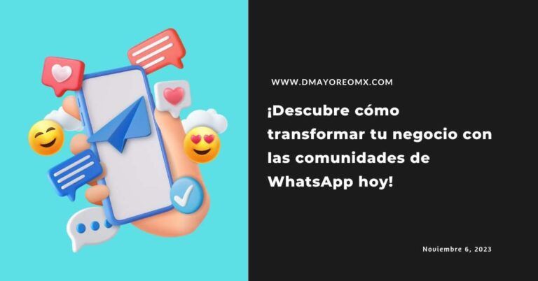 comunidades de whatsapp
